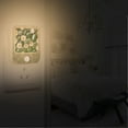 thumbnail image 7 of Green Stones and Daisy Floral 2 Pack LED Motion Sensor Night Light Plug into Wall Auto Dusk to Dawn Adjustable Brightness for Kids Bedroom Hallway Nursery Room, 7 of 7