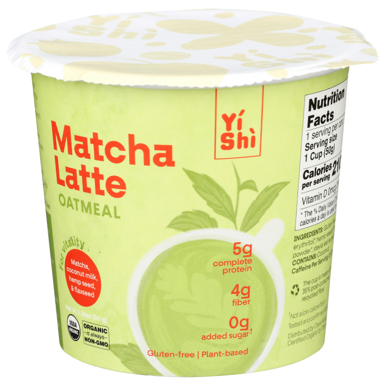 Matcha Latte Oatmeal Cups