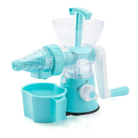 

Livesture Manual Juicers Blend Fruit Health Juicer Machine Lemon Orange Ice Cream Extractor Machine Processors Kitchen Tools Blue