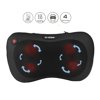 U-Kiss Shiatsu Multipleuse Massage Pillow with Heat for Car Home or Office On Sale Clearance