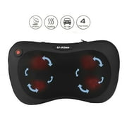 U-Kiss Shiatsu Multipleuse Massage Pillow with Heat for Car Home or Office On Sale Clearance