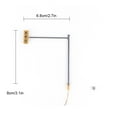 thumbnail image 1 of mmirethe Miniature Model Sand Railway Train Lamp Educational Tool Scale Accessories Landscape Lamppost Playground Building White Light White Light, 1 of 6