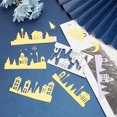 thumbnail image 4 of 2pcs Metal Christmas Winter House Cutting Dies Stencils for DIY Scrapbooking Album Decorative Wedding Invitation Card Making, 4 of 5