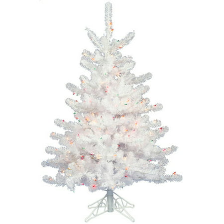 Vickerman 2' Crystal White Spruce Artificial Christmas Tree,