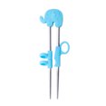 thumbnail image 2 of palillos para niños 1 Par De Palillos Para Niños, Niños, Bebés, Aprendizaje, Entrenamiento, Un Elefante Azul Un elefante azul Magideal palillos para niños, 2 of 6