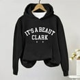 thumbnail image 4 of Clearance Items Oversized Hoodies for Women Women's It's A Beaut Christmas Printed Casual Hoodie Crew Neck Pullover Fun Christmas Shirt Gift, 4 of 4