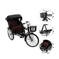 thumbnail image 2 of Doll Retro Model Iron Decorative Bicycle Classic Sculpture Antique Vehicle Collection, 2 of 5