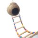 thumbnail image 4 of Caseta de nido de pájaro con escalera para loros, periquitos, conures, cocls S, animales, mascotas, Ca Habitats R, 4 of 4