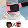 thumbnail image 4 of Toystoory 1 par de correas para tobillos de Fitness, Protector de Cable de junta de bloqueo de anillo en D, accesorios profesionales de Ropa Deportiva, Zapatos Negro Regular, 4 of 6