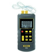 General Tools & Instruments DT62 Digital Thermocouple Lab Thermometer, Dual Channel