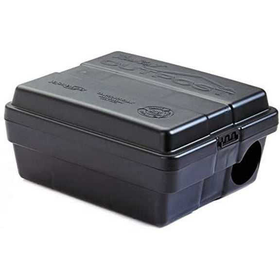 "RovKeav Bait Station - Set of 6 Outpost Rat Bait Stations, Complete Rodent Control Solution"