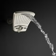 thumbnail image 4 of PULSE ShowerSpas 2056-BN PowerShot Air-Infused Curved 3-Pattern Showerhead, 8", Brushed Nickel Finish, 4 of 6