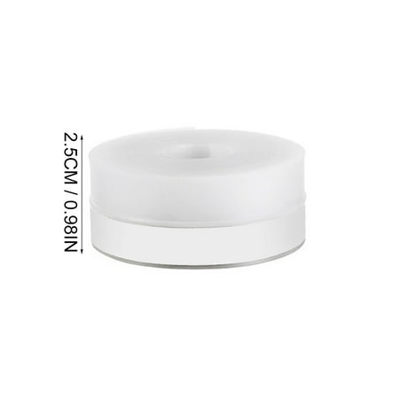 

2PC Tool Transparent Windproof Silicone Sealing Strip Bar Door Sealing Strip Clear Stationery School Supplies