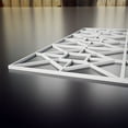thumbnail image 5 of Ekena Millwork 11 3/8"W x 11 3/8"H x 3/8"T Small Jamestown Decorative Fretwork Wall Panels in Architectural Grade PVC, 5 of 9