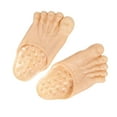 thumbnail image 1 of Zapatillas divertidas Yinane pies falsos para Halloween, 1 of 8