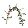 thumbnail image 1 of Artifical Flower Wedding Ceiling Decoration Simulation Artificial Flowers Indoor Simulation Plant Wall 1.8 Meters Wild Rose Rattan, 1 of 13
