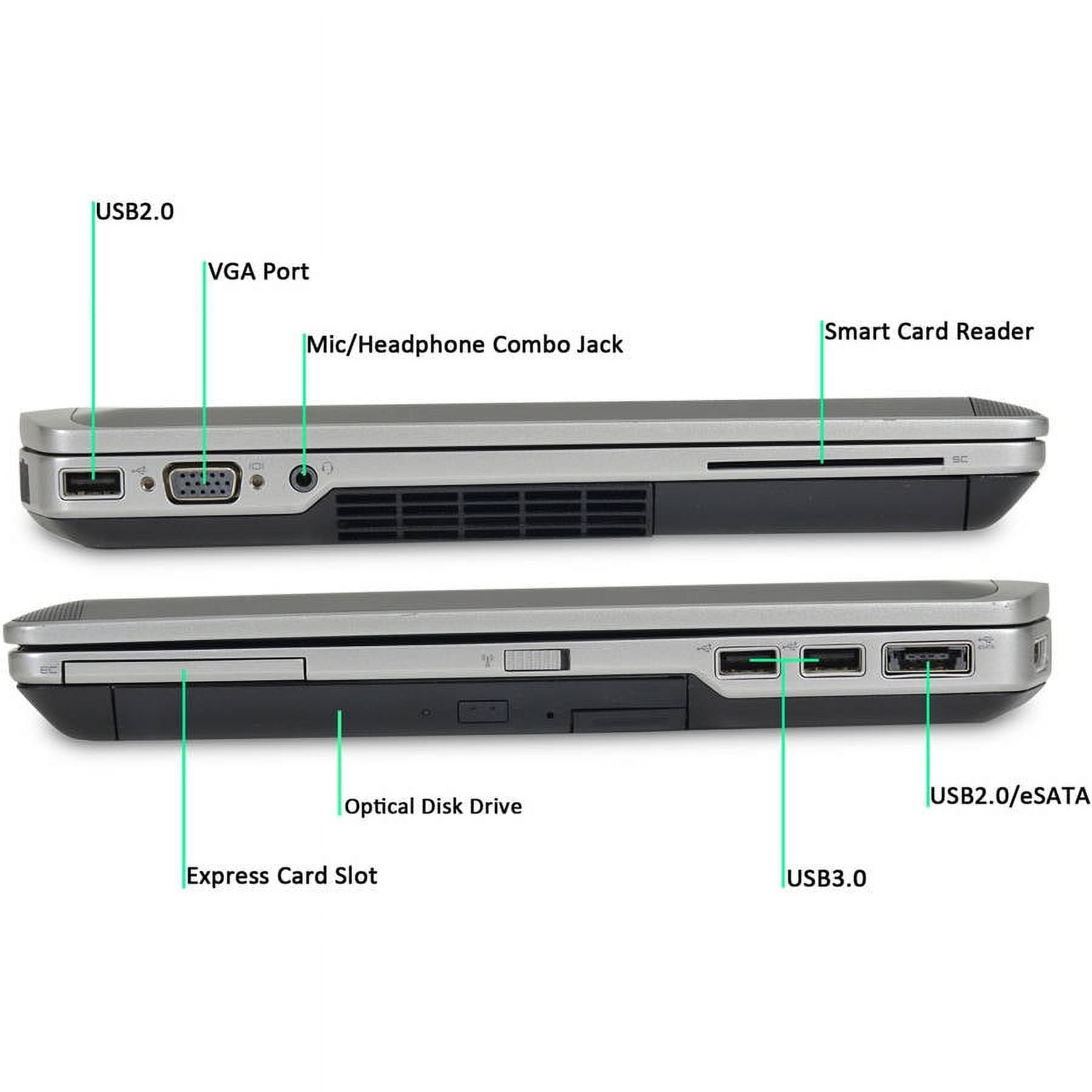 Dell Latitude 5440 Laptop Computer 14" Intel Core i3 4th Gen Processor 8GB Memory 500GB HDD WIFI DVD Webcam Windows 10 PC