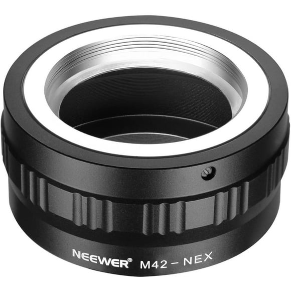 Neewer Lens Mount Adapter for M42 Lens to Sony NEX E-Mount Camera,fits Sony A7 A7S/A7SII A7R/A7RII A7II A3000 A6000