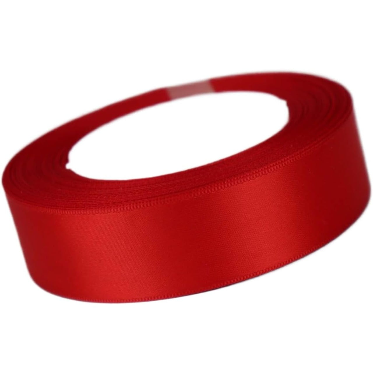 Double Faced Satin Ribbon Double Sided Solid Polyester Ribbon for Gift Wrapping Christmas Decoration