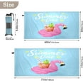 thumbnail image 4 of Dreamtimes Beach Towels Colorful Flamingo Summer Camping Towels Wine Sand Free Beach Towel, 30"x60" Large Beach Towels Quick Dry Bath Travel Towels Pool Yoga Beach Mat for Men Women, 4 of 7