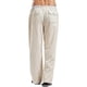thumbnail image 3 of Pantalones casuales de lino para hombre, pantalones holgados con cordón para yoga, talla S, color blanco, 3 of 3