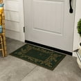 Mainstays Home Garden Polyester Doormat, Sage, 18" x 30"