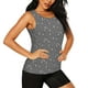 thumbnail image 2 of Balery Airplane Routes Around The World Camiseta sin mangas estampada ligera para mujer, tops de entrenamiento sin mangas, camisetas de yoga transpirables de secado rápido.-Large, 2 of 7