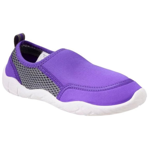 Wave Zone Girls' Surfer Water Shoe (Purple, Big Kid 1)