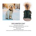 thumbnail image 3 of Chaqueta de Invierno para Perros Resistente Al Viento Abrigo Forrado de Algodón para Clima Frío Ajustable Chaquetas Cálidas para Cachorros Abrigo con Capucha para Clima Frio ANGGREK Otros, 3 of 8