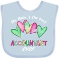 thumbnail image 3 of Inktastic My Mom is the Best Accountant Ever Boys or Girls Baby Bib, 3 of 4