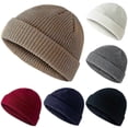 thumbnail image 5 of Gorro de punto cálido de invierno, gorro de pescador, gorro de esquí diario, 5 of 5