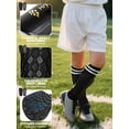 thumbnail image 3 of Espinilleras de fútbol Hryrbay para niños pequeños con mangas y calcetines para niños de 3 a 16 años, 3 of 7