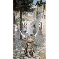 thumbnail image 3 of Tissot, James Jacques 10x14 Black Modern Framed Museum Art Print Titled - Healing The Leper at Capernaum, 3 of 5