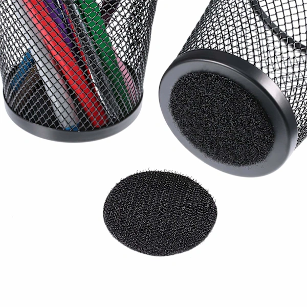 (12-pack, round 50 mm) heavy duty self-adhesive Velcro dots