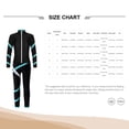 thumbnail image 7 of Yanarno Kids Girls 2Pcs Ice Skating Tracksuit Long Sleeve Jacket Sweatshirt with Athletic Leggings Blue Green 12, 7 of 7