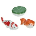 thumbnail image 4 of LIOOBO Ceramic Floating Aquarium Decor Assorted Color 3Pack 3.9X1.4X1.2In, 4 of 8