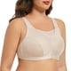 thumbnail image 4 of Women's Sports Bra Full Support High Impact Plus Size Wirefree Non-Padded Full Figure Bra 40D, 4 of 11