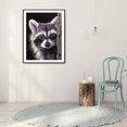 thumbnail image 3 of Cuadros Decorativos 5D DIY perro mapache diamante imagen resina arte completo redondo Rhinestone pintura Kit Likrtyny embutido en tela, 3 of 9