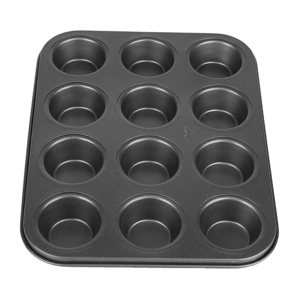 YLSHRF Baking Tools,Professional 12 Cup Muffin/ Yorkshire Pudding