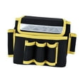 thumbnail image 1 of jinwen Electricien Sac à Outils Réglable Ceinture Pochette de Rangement pour Outil de Jardinage Jaune, 1 of 9