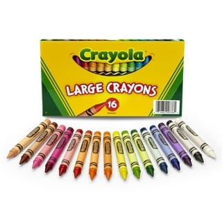Crayola Large Size Classic Crayons, 16 Count And Colors 