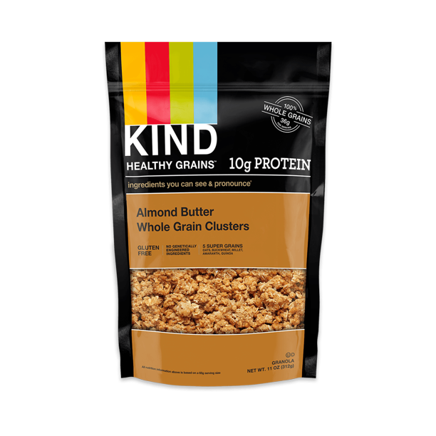 KIND Healthy Grains Granola Clusters, Almond Butter, Gluten Free 11