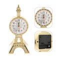 thumbnail image 3 of Reloj despertador de escritorio Torre Eiffel Reloj de cabecera Reloj despertador de estilo vintage de mesa, 3 of 5
