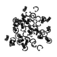 thumbnail image 1 of 50 Piezas de Bridas para Cables, Hebillas de Cuerda, Enrutamiento de Cables de , Hebilla de Clip en Cola Clips en C, 1 of 7