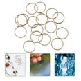 thumbnail image 4 of DIY Chandelier Accessory Stainless Steel Connection Ring for Crystal Drop Pendant Coffee Color 300pcs, 4 of 9