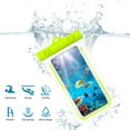 thumbnail image 6 of SHENGXINY Waterproof Phone Pouch Clearance Large Transparent Mobile Phone Waterproof Case Diving Swimming Mobile Phone Pouch 30 Meters IPX8 Waterproof Green, 6 of 9