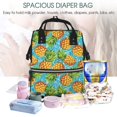 thumbnail image 5 of Daiia Pineapple Large Capacity Baby Bag Waterproof Stylish Diaper Bag Mummy Backpack Adjustable Straps Diaper BagBaby Essentials Bag, 5 of 6