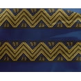 thumbnail image 4 of oneOone Tissu Viscose Georgette Imprimé Floral & Chevron BTY 42 Pouces de Large, 4 of 4