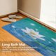 thumbnail image 4 of Alfombra de baño suave y absorbente, práctica, transpirable, cómoda, antideslizante, de felpa, para cocina 50 x 80 cm, 4 of 5