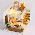 thumbnail image 4 of DIY casa de muñecas casa de madera hecha a mano Mini muebles montar juguete ornamento Kit, 4 of 8